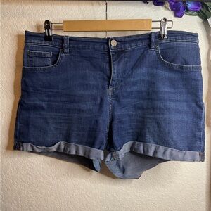 Denim Blue Women's Shorts